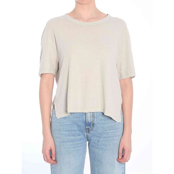 James Perse Women Cropped T-Shirt